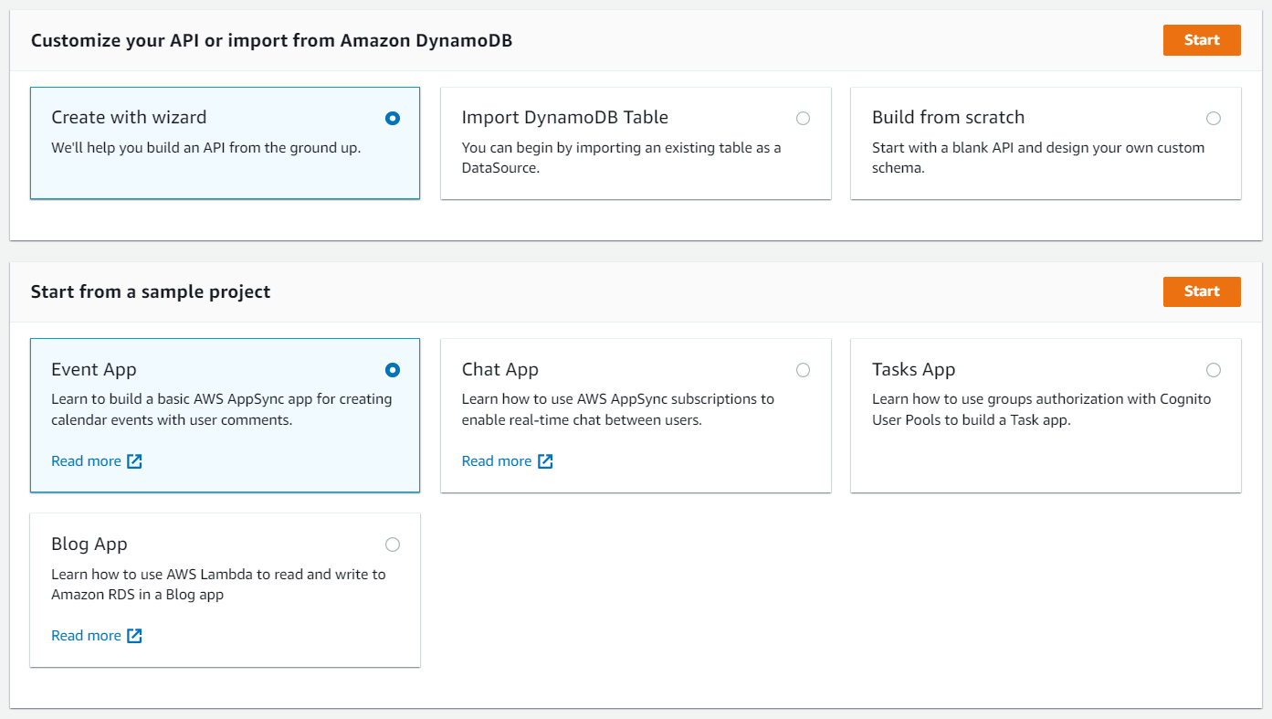 AppSync customize API