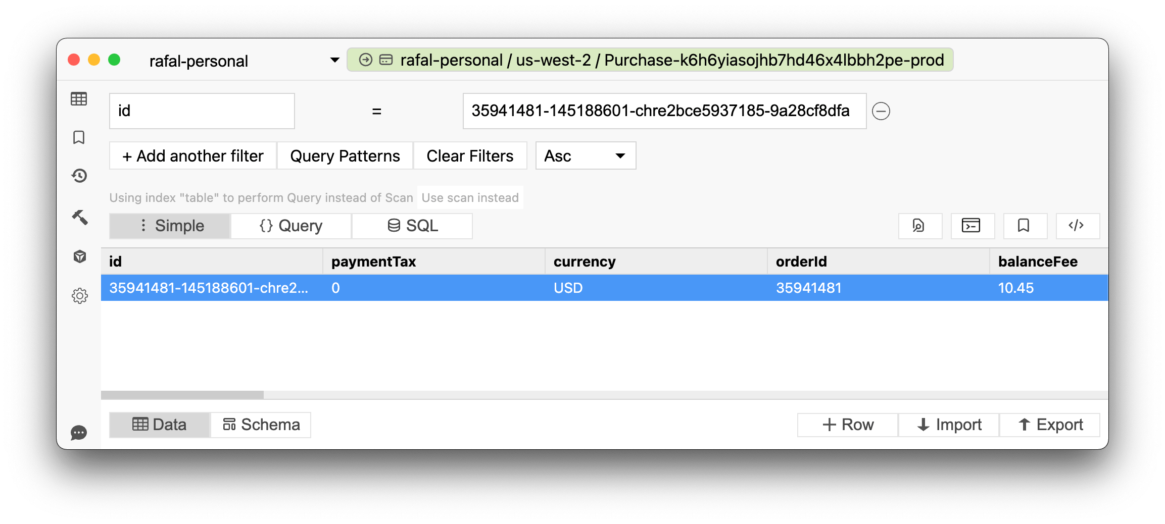 DynamoDB Read Consistency for Query