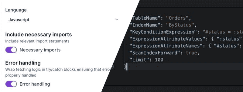 Generate code for your workflow